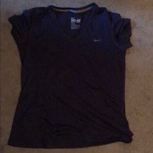Deep purple Nike dri-fit top